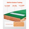 image:imageVEVOR Pitching Mound Baseball Game Mound IndoorOutdoor Pitching Practice and Training Equipment Softball Pitching Aids with Antifade Turf and Pitching RubberGreen