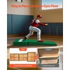image:imageVEVOR Pitching Mound Baseball Game Mound IndoorOutdoor Pitching Practice and Training Equipment Softball Pitching Aids with Antifade Turf and Pitching RubberGreen
