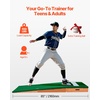 image:imageVEVOR Pitching Mound Baseball Game Mound IndoorOutdoor Pitching Practice and Training Equipment Softball Pitching Aids with Antifade Turf and Pitching RubberGreen