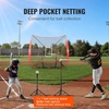 image:imageVEVOR Portable Baseball Softball Practice Net  7x7ft Replacement Net with Strike Zone Net Only Bow Frame Not Included