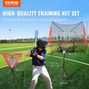 image:imageVEVOR Softball Practice Net Portable Baseball Training Net for Hitting Batting Catching Pitching  Backstop Equipment with Bow Frame Carry Bag Strike Zone Batting Tee7X7FT Set 3