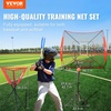 image:imageVEVOR Softball Practice Net Portable Baseball Training Net for Hitting Batting Catching Pitching  Backstop Equipment with Bow Frame Carry Bag Strike Zone Batting Tee7X7FT Set 2