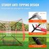 image:imageVEVOR Softball Practice Net Portable Baseball Training Net for Hitting Batting Catching Pitching  Backstop Equipment with Bow Frame Carry Bag Strike Zone Batting Tee7X7FT Set 2