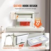 image:imageVEVOR WallMounted Baby Changing Station Horizontal Foldable Diaper Change Table with Safety Straps and Hanging Rods Use in Commercial Bathrooms Daycare Centers for Newborns amp InfantWallMounted Diaper Changing Station
