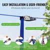 image:imageVEVOR Zipline Kit for Kids and Adult 52 ft Zip Line Kits Up to 330 lb Backyard Outdoor Quick Setup Zipline Playground Entertainment with Zipline Nylon Safety Harness Seat and HandlebarBlue52 ft