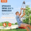 image:imageVEVOR Zipline Kit for Kids and Adult 52 ft Zip Line Kits Up to 330 lb Backyard Outdoor Quick Setup Zipline Playground Entertainment with Zipline Nylon Safety Harness Seat and HandlebarRed65 ft