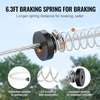 image:imageVEVOR Zipline Kit for Kids and Adult 52 ft Zip Line Kits Up to 330 lb Backyard Outdoor Quick Setup Zipline Playground Entertainment with Zipline Nylon Safety Harness Seat and HandlebarBlue160 ft