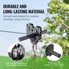 image:imageVEVOR Zipline Kit for Kids and Adult 52 ft Zip Line Kits Up to 330 lb Backyard Outdoor Quick Setup Zipline Playground Entertainment with Zipline Nylon Safety Harness Seat and HandlebarBlue60 ft