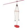 image:imageVEVOR Zipline Kit for Kids and Adult 52 ft Zip Line Kits Up to 330 lb Backyard Outdoor Quick Setup Zipline Playground Entertainment with Zipline Nylon Safety Harness Seat and HandlebarRed65 ft
