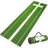 image:imageVEVOR 10x3ft SoftballBaseball Pitching Mat with Rubber Mound  AntiFade Turf amp AntiSlip Foam Backing Portable Fastpitch Training Aid for IndoorOutdoor Practice RedGreenGreen