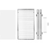 image:imageVEVOR 155 Wx21 Dx35 H Pull Out Cabinet Organizer Heavy Duty Slide Out Pantry Shelves ChromePlated Steel Roll Out Drawers Storage for Home Under Sink 17 Wx22 Dx7 H Install Size for Cabinet125Wx165D