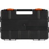 image:imageVEVOR 3Pack Small Parts Organizer 21 Compartments Tools Organizer Box with Removable Dividers PP Hardware Storage Box with Safety Latch amp Portable Handle for Nuts Bolts Screws NailsTool Boxes3PC