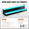 image:imageVEVOR LED Lighted Liquor Bottle Display 3 Tiers 30 Inches Supports USB Illuminated Home Bar Shelf with RF Remote amp App Control 7 Static Colors 14 H Timing Acrylic Lighted Shelf for 24 Bottles2 Tiers 30 Inches