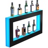 image:imageVEVOR LED Lighted Liquor Bottle Display 3 Tiers 30 Inches Supports USB Illuminated Home Bar Shelf with RF Remote amp App Control 7 Static Colors 14 H Timing Acrylic Lighted Shelf for 24 Bottles2 Tiers 48 Inches
