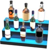image:imageVEVOR LED Lighted Liquor Bottle Display 3 Tiers 30 Inches Supports USB Illuminated Home Bar Shelf with RF Remote amp App Control 7 Static Colors 14 H Timing Acrylic Lighted Shelf for 24 Bottles3 Tiers 24 Inches