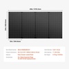 image:imageVEVOR Metal Pegboard Panels 24 x 12 Pegboard 4 Panels Heavy Duty Steel Peg Board Wall Organizer for Living Room Garage Tool Storage Workbench Office Organization Craft Room Kitchen Home Black48 x 24