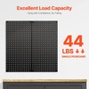 image:imageVEVOR Metal Pegboard Panels 24 x 12 Pegboard 4 Panels Heavy Duty Steel Peg Board Wall Organizer for Living Room Garage Tool Storage Workbench Office Organization Craft Room Kitchen Home Black24 x 24