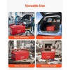 image:imageVEVOR Metal Tool Box 14inch 2Tier 3Tray Portable Folding Tool Chest Organizer with Handle amp Lock Hole Powder Coated Steel Cantilever Toolbox for Household Factory Warehouse Repair Shop Red2 Tier3 Tray