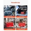 image:imageVEVOR Metal Tool Box 14inch 2Tier 3Tray Portable Folding Tool Chest Organizer with Handle amp Lock Hole Powder Coated Steel Cantilever Toolbox for Household Factory Warehouse Repair Shop Red3 Tier5 Tray