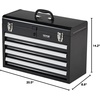 image:imageVEVOR Metal Tool Box 205inch Portable Metal Tool Box with 4 Drawers Small Tool Chest with EVA Liners Ball Bearing Slide Drawers Locking amp Powder Coated Finish MultiFunction Tool Organizer205 x 86 x 142 in