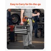 image:imageVEVOR Metal Tool Box 205inch Portable Metal Tool Box with 4 Drawers Small Tool Chest with EVA Liners Ball Bearing Slide Drawers Locking amp Powder Coated Finish MultiFunction Tool Organizer20 in