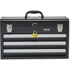 image:imageVEVOR Metal Tool Box 205inch Portable Metal Tool Box with 4 Drawers Small Tool Chest with EVA Liners Ball Bearing Slide Drawers Locking amp Powder Coated Finish MultiFunction Tool Organizer20 in