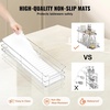 image:imageVEVOR Pull Out Cabinet Organizer 14 Wx212 Dx152 H Heavy 2 Tier Duty Slide Out Pantry Shelves ChromePlated Steel Roll Out Drawer for Under Sink 155 Wx225 Dx19 H Install Size for Cabinet85W x 21D x152H