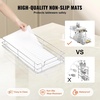 image:imageVEVOR Pull Out Cabinet Organizer 14 Wx212 Dx152 H Heavy 2 Tier Duty Slide Out Pantry Shelves ChromePlated Steel Roll Out Drawer for Under Sink 155 Wx225 Dx19 H Install Size for Cabinet12W x 21Dx152H