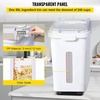 image:imageVEVOR Rice Storage Container 45Gallon20L x2 Capacity Large Dog Food Dispenser Bin Kitchen Ingredient Grain Cereal Flour Bin Pet food Containers with Wheels 2 Measuring Cups Airtight Lid 2 Pack114 Gallon