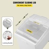 image:imageVEVOR Rice Storage Container 45Gallon20L x2 Capacity Large Dog Food Dispenser Bin Kitchen Ingredient Grain Cereal Flour Bin Pet food Containers with Wheels 2 Measuring Cups Airtight Lid 2 Pack105 Gallon 3 Set
