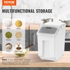 image:imageVEVOR Rice Storage Container 45Gallon20L x2 Capacity Large Dog Food Dispenser Bin Kitchen Ingredient Grain Cereal Flour Bin Pet food Containers with Wheels 2 Measuring Cups Airtight Lid 2 Pack35 Gallon2