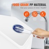 image:imageVEVOR Rice Storage Container 45Gallon20L x2 Capacity Large Dog Food Dispenser Bin Kitchen Ingredient Grain Cereal Flour Bin Pet food Containers with Wheels 2 Measuring Cups Airtight Lid 2 Pack35 Gallon2