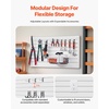 image:imageVEVOR Slat Wall Paneling 2 x 4 ft PVC Garage Slatwall with Modular Design Black Slat Wall EasytoInstall Adjustable Slatwall Panel with Coupling Structure amp DIY Cutting Fits for Storage amp DisplayWhite