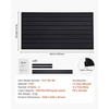 image:imageVEVOR Slat Wall Paneling 2 x 4 ft PVC Garage Slatwall with Modular Design Black Slat Wall EasytoInstall Adjustable Slatwall Panel with Coupling Structure amp DIY Cutting Fits for Storage amp DisplayBlack