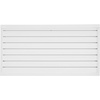 image:imageVEVOR Slat Wall Paneling 2 x 4 ft PVC Garage Slatwall with Modular Design Black Slat Wall EasytoInstall Adjustable Slatwall Panel with Coupling Structure amp DIY Cutting Fits for Storage amp DisplayWhite