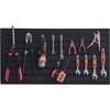 image:imageVEVOR Slat Wall Paneling 2 x 4 ft PVC Garage Slatwall with Modular Design Black Slat Wall EasytoInstall Adjustable Slatwall Panel with Coupling Structure amp DIY Cutting Fits for Storage amp DisplayBlack