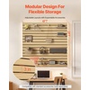 image:imageVEVOR Slat Wall Paneling 4 x 4 ft MDF Garage Slatwall with Modular Design White Slat Wall EasytoInstall Adjustable Slatwall Panel with Coupling Structure amp DIY Cutting Fits for Storage amp DisplayYellow