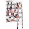 image:imageVEVOR Slat Wall Paneling 4 x 4 ft MDF Garage Slatwall with Modular Design White Slat Wall EasytoInstall Adjustable Slatwall Panel with Coupling Structure amp DIY Cutting Fits for Storage amp DisplayWhite