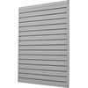 image:imageVEVOR Slat Wall Paneling 4 x 4 ft MDF Garage Slatwall with Modular Design White Slat Wall EasytoInstall Adjustable Slatwall Panel with Coupling Structure amp DIY Cutting Fits for Storage amp DisplayGray