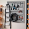 image:imageVEVOR Slat Wall Paneling 4 x 4 ft MDF Garage Slatwall with Modular Design White Slat Wall EasytoInstall Adjustable Slatwall Panel with Coupling Structure amp DIY Cutting Fits for Storage amp DisplayGray