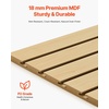 image:imageVEVOR Slat Wall Paneling 4 x 4 ft MDF Garage Slatwall with Modular Design White Slat Wall EasytoInstall Adjustable Slatwall Panel with Coupling Structure amp DIY Cutting Fits for Storage amp DisplayYellow