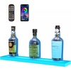 image:imageVEVOR LED Lighted Liquor Bottle Display 3 Tiers 30 Inches Supports USB Illuminated Home Bar Shelf with RF Remote amp App Control 7 Static Colors 14 H Timing Acrylic Lighted Shelf for 24 Bottles1 Tier 24 Inches