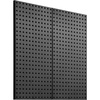 image:imageVEVOR Metal Pegboard Panels 24 x 12 Pegboard 4 Panels Heavy Duty Steel Peg Board Wall Organizer for Living Room Garage Tool Storage Workbench Office Organization Craft Room Kitchen Home Black24 x 24