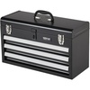image:imageVEVOR Metal Tool Box 205inch Portable Metal Tool Box with 4 Drawers Small Tool Chest with EVA Liners Ball Bearing Slide Drawers Locking amp Powder Coated Finish MultiFunction Tool Organizer20 in