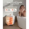 image:imageVEVOR Towel Warmers for Bathroom 25 L Towel Warmer Bucket with Auto Shut Off for Spa Fits up to 5 Oversized Towels Blankets Clothes Bathrobes PJs and More GrayWhite