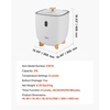 image:imageVEVOR Towel Warmers for Bathroom 25 L Towel Warmer Bucket with Auto Shut Off for Spa Fits up to 5 Oversized Towels Blankets Clothes Bathrobes PJs and More GrayWhite