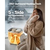 image:imageVEVOR Towel Warmers for Bathroom 25 L Towel Warmer Bucket with Auto Shut Off for Spa Fits up to 5 Oversized Towels Blankets Clothes Bathrobes PJs and More GrayWhite
