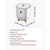 image:imageVEVOR Towel Warmers for Bathroom 25 L Towel Warmer Bucket with Auto Shut Off for Spa Fits up to 5 Oversized Towels Blankets Clothes Bathrobes PJs and More GrayGray