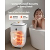 image:imageVEVOR Towel Warmers for Bathroom 25 L Towel Warmer Bucket with Auto Shut Off for Spa Fits up to 5 Oversized Towels Blankets Clothes Bathrobes PJs and More GrayWhite