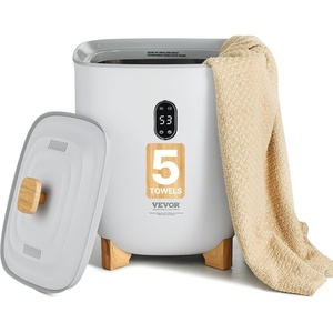 image:imageVEVOR Towel Warmers for Bathroom 25 L Towel Warmer Bucket with Auto Shut Off for Spa Fits up to 5 Oversized Towels Blankets Clothes Bathrobes PJs and More GrayGray